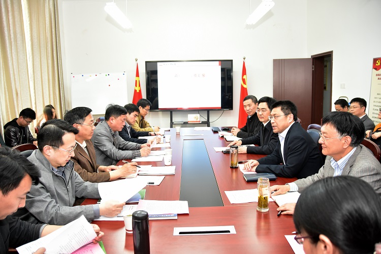 校党委书记余其俊一行来永利官网调研